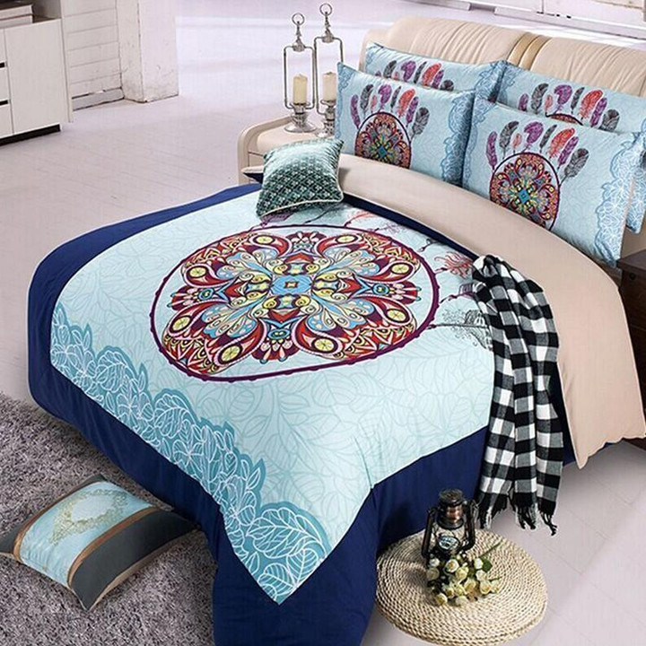 Native American Indians Pattern Dreamcatcher Bedding Set