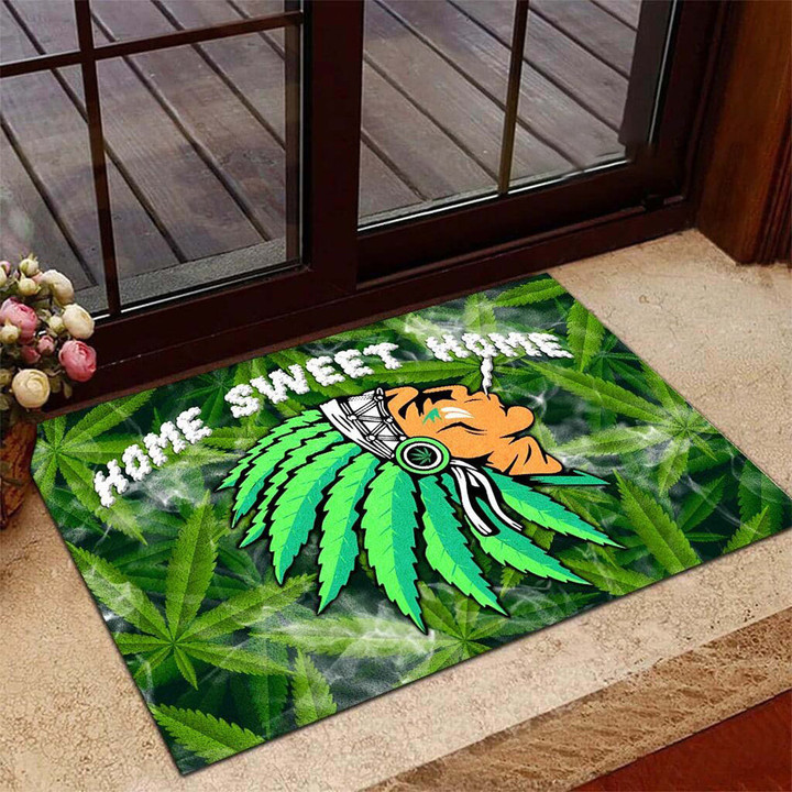 Native Home Sweet Home Doormat, Native American Home Decorative Welcome Doormat