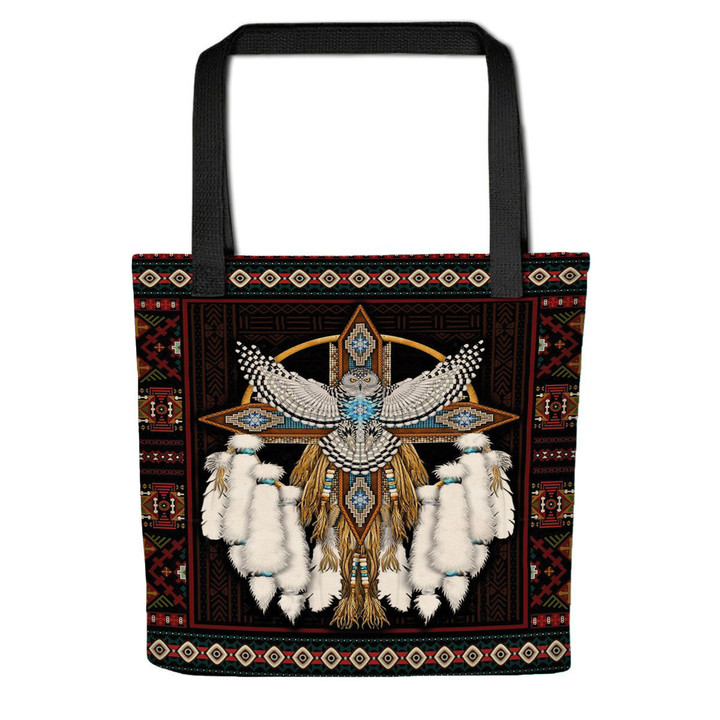 Owl Native American Tote bag
