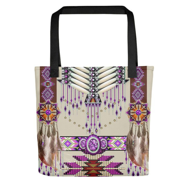 Native Pattern Purple Tote bag