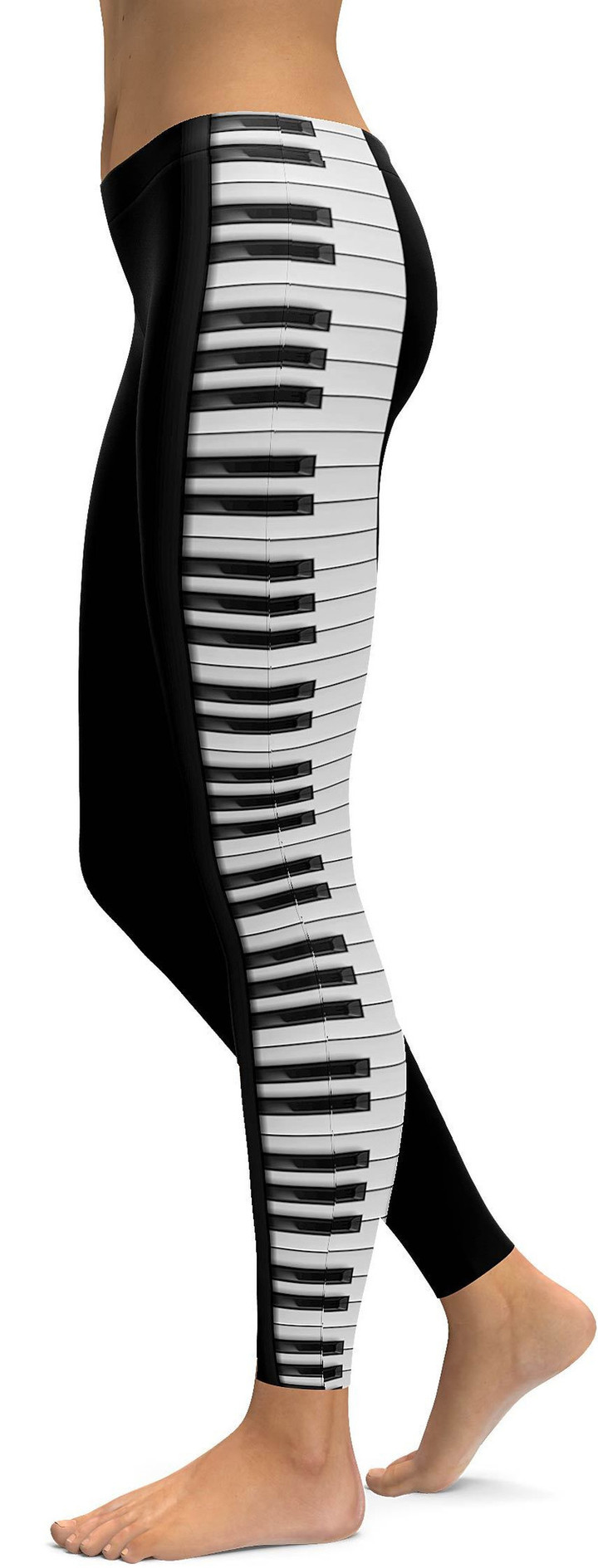 Piano High-Waisted Leggings
