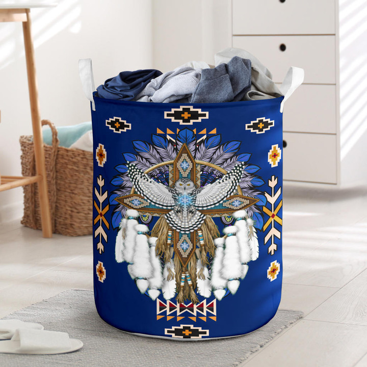 Dreamcatcher Thunderbird Native Laundry Basket