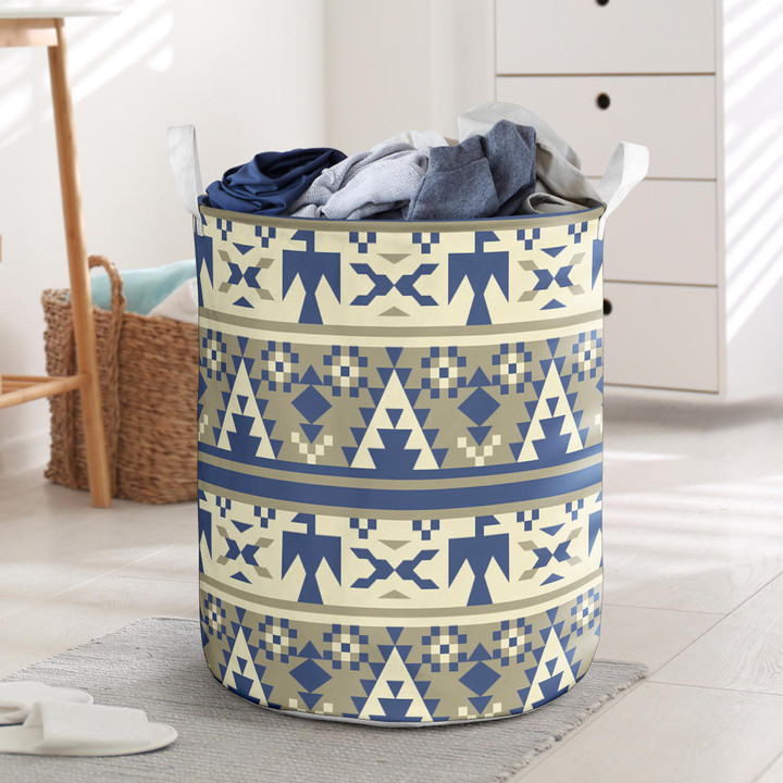 Pattern Native American Laundry Basket 35
