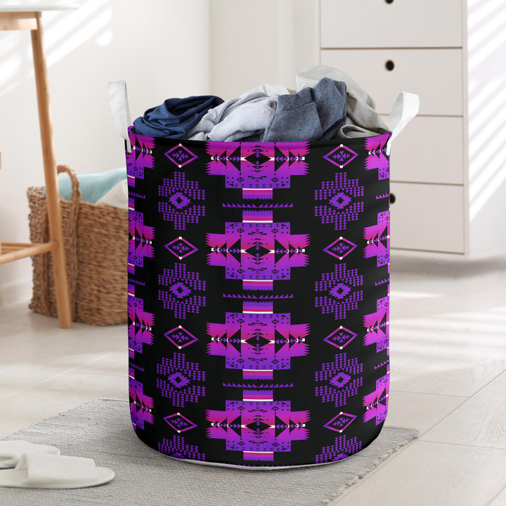 Pattern Native American Laundry Basket 44
