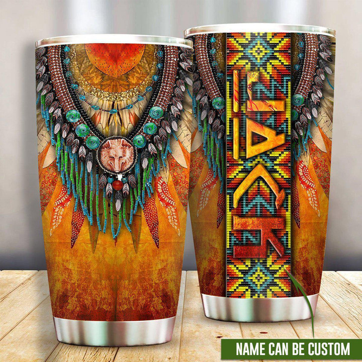 Native Americans Lover Sunset Custom ��� Tumbler - OwlsMatrix