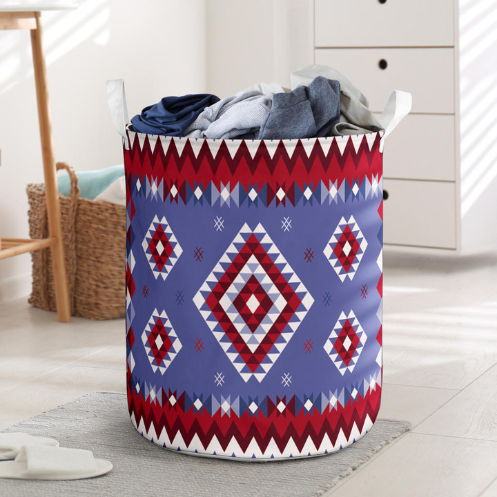 Pattern Native American Laundry Basket 27