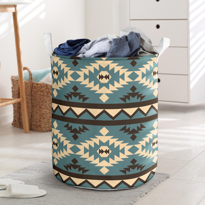 Pattern Native American Laundry Basket 33