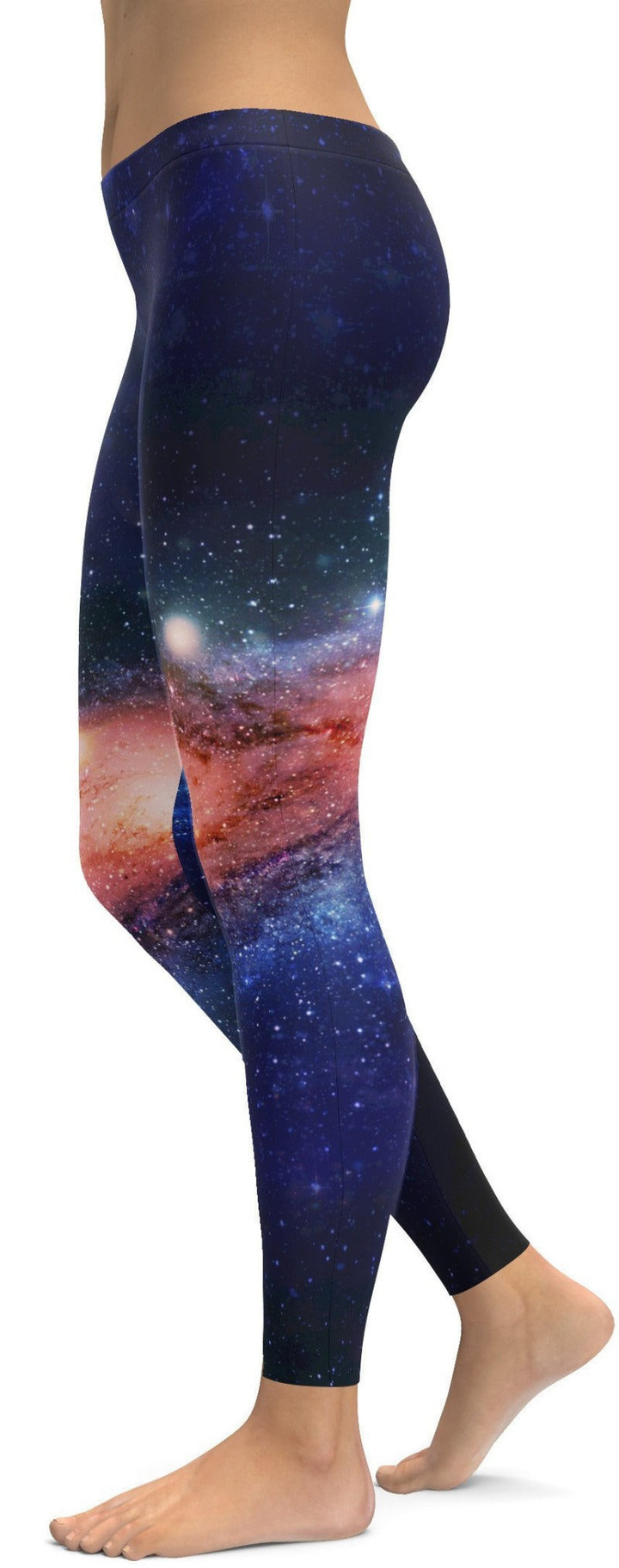 Dark Galaxy High-Waisted Leggings