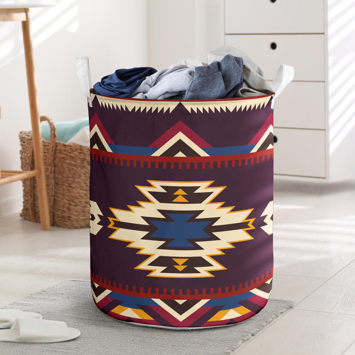 Pattern Native American Laundry Basket 42