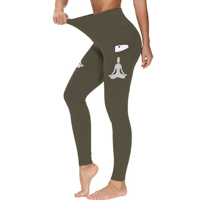 Being Yourself Yoga High Waist Leggings With Pockets