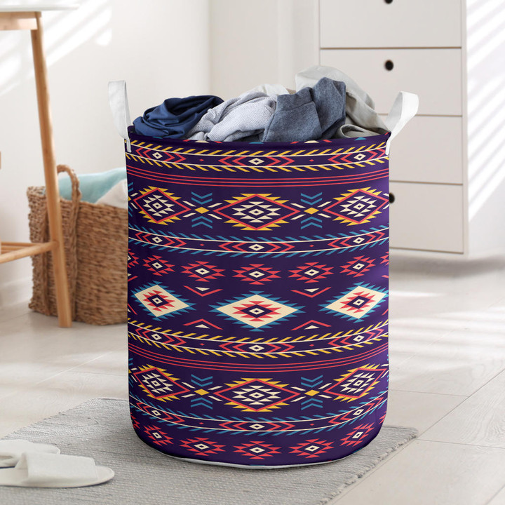 Pattern Native American Laundry Basket 26