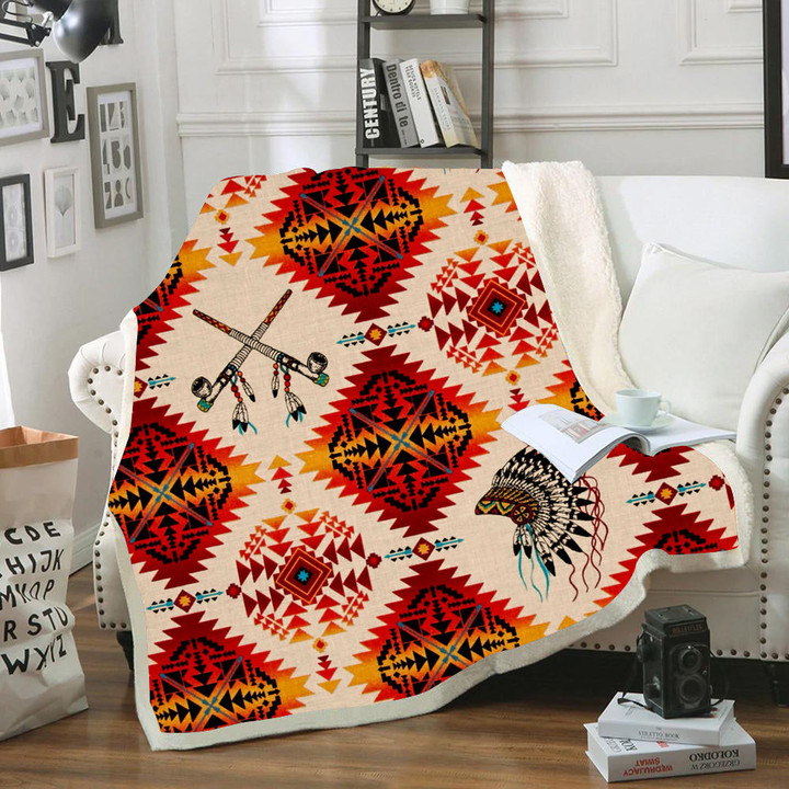 Pattern Tribal Native Blanket 49