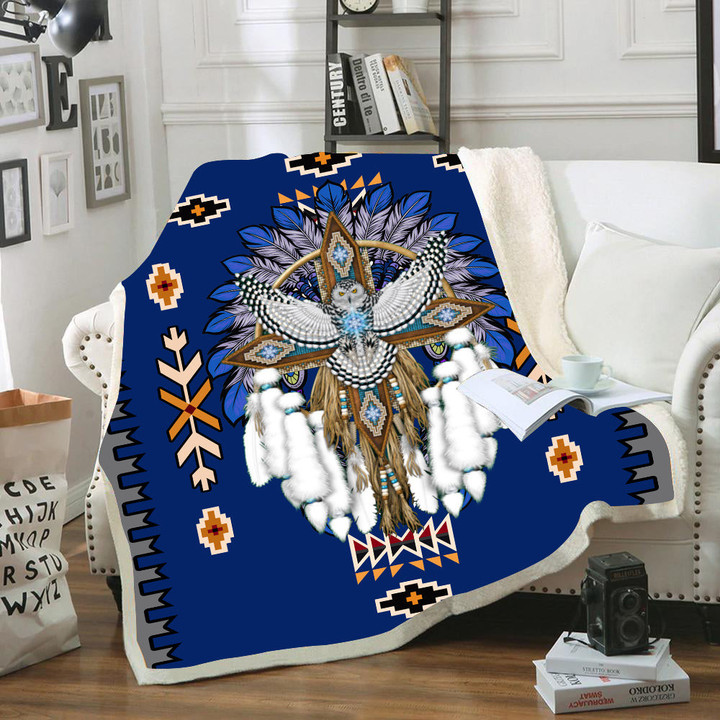 Headdress Thunderbird Native Blanket