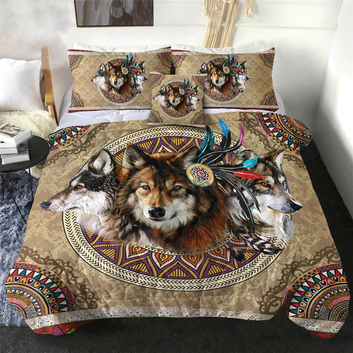 Native American Quilt Bedding Set 17