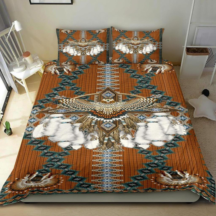 Owl Dreamcatcher Native American Bedding Set