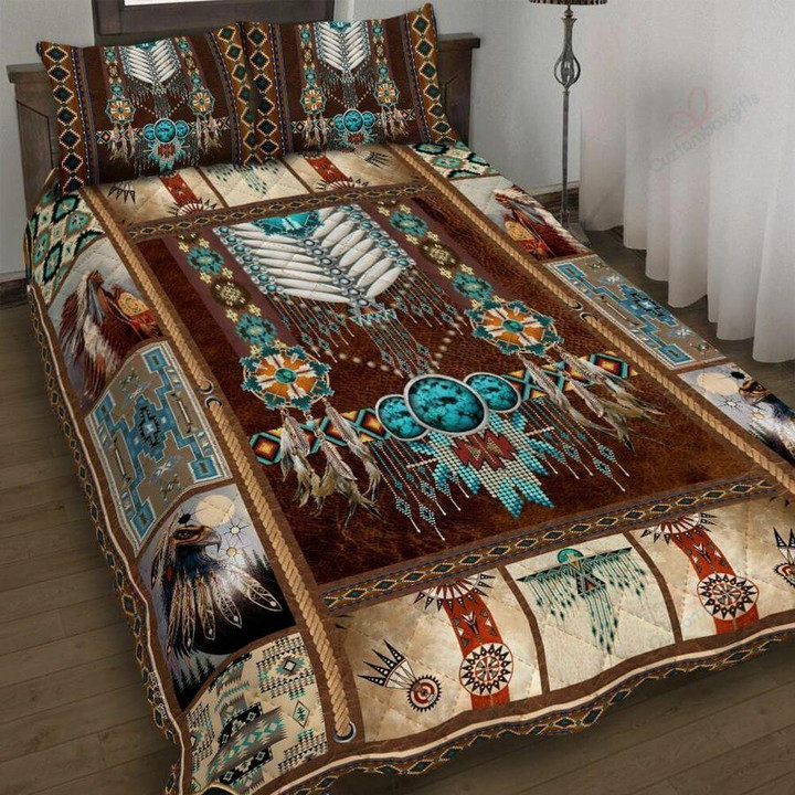 Native American Quilt Bedding Set 03
