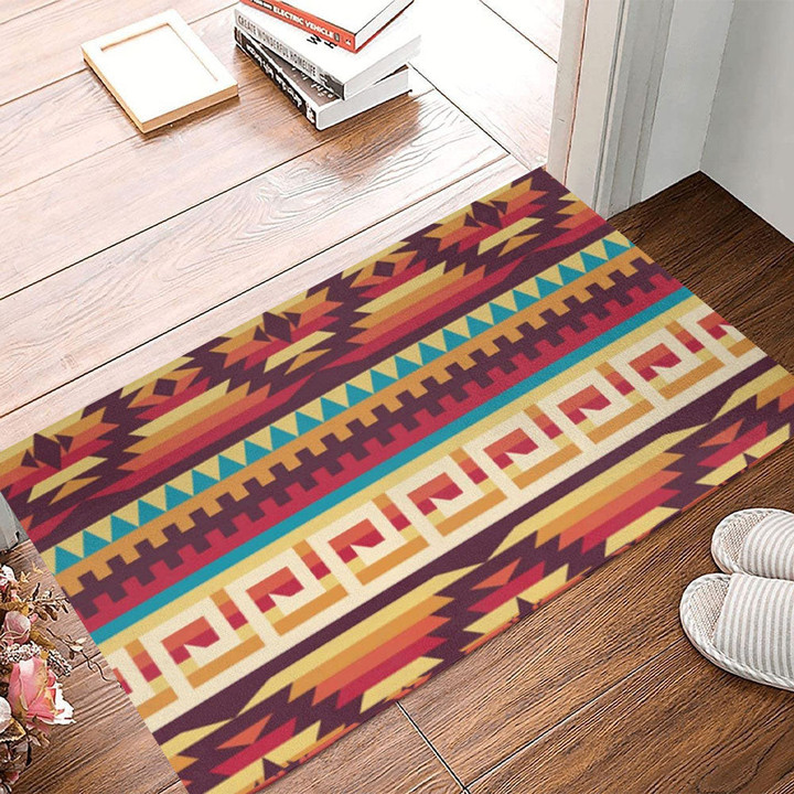 Native American Doormat Welcome Mat Entrance Mat Doormat, Native American Home Decorative Welcome Doormat