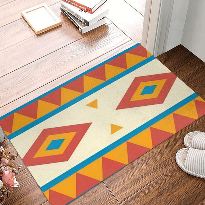 Amzing Native American Pattern Doormat, Native American Home Decorative Welcome Doormat