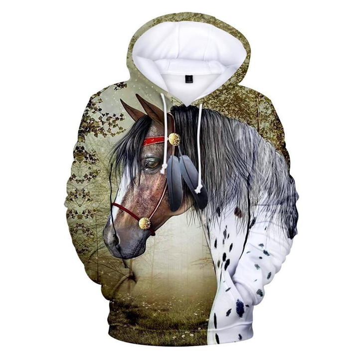 Warrior Horse Native American Hoodie