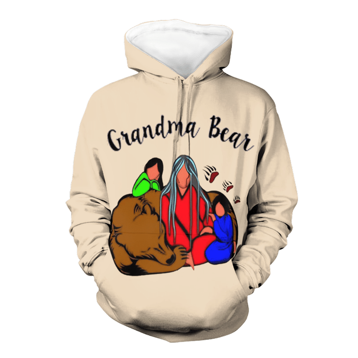 GB-NAT00574 Grandma Bear Hoodie