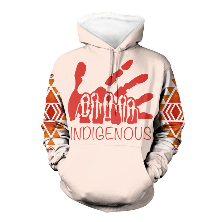 GB-NAT00387 Indigenous Native American 3D Hoodie