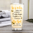 Butterfly Way Maker Customized Tumbler