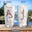 Black Women Personalized PYR3012015 Stainless Steel Tumbler