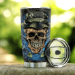 Skull Fishing Personalized PYR0901012Z Stainless Steel Tumbler