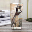 Black Woman Personalized HTC1311001 Stainless Steel Tumbler