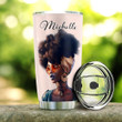 Afros Girl Personalized MDA0611009 Stainless Steel Tumbler