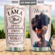 Afros Girl Personalized MDA0611009 Stainless Steel Tumbler