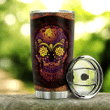 Personalized Sugar Skull TTZ1011021 Stainless Steel Tumbler