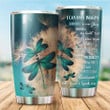 Personalized Green Dragonflies Imagine Tumbler