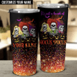 PERSONALIZED 3 WITCHES SKULL TUMBLER - TLNO1709214