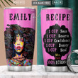Black Women Personalized PYR1501002Z Stainless Steel Tumbler