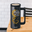 Skull Sunflower Personalized HHA1509015 12oz Stainless Steel Insulated Tumbler