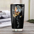 Personalized Skull Cup Of Tea HHZ2411030 Stainless Steel Tumbler
