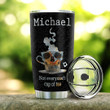 Personalized Skull Cup Of Tea HHZ2411030 Stainless Steel Tumbler