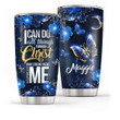Elegant Personalized Butterfly Stainless Steel Tumbler 20oz - I Can Do All Things Through Christ Who Strengthens Me NA124
