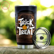 Ghost Dog Trick Or Treat Halloween Stainless Steel Tumbler