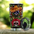 Personalized Mexico Sugar Skull HAZ3112012 Stainless Steel Tumbler