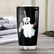 Boo Boo Crew Happy Halloween Patterns Boo Ghost Scary Pumpkin Trick Or Treat Halloween ADGB2506003Z Stainless Steel Tumbler