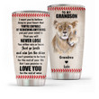 Youre Capable Of Achieving Anything You Put - Personalized Stainless Steel Tumbler 20oz For Grandchildren NUHN221