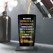 Unique Personalized Lion And Cross Stainless Steel Tumbler 20oz - My God That Is Who You Are NUHN151A