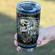 3D Colorful Native Skull Personalized KD2 HAL0901001Z Stainless Steel Tumbler