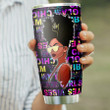 Too Blessed To Be Stressed Afro Women Black Women Pattern AEGB0907003Z Stainless Steel Tumbler