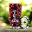 Personalized Sugar Skull Woman TTZ2311019 Stainless Steel Tumbler