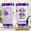 I Still Believe In Amazing Grace - Fancy Personalized Foral Cross Stainless Steel Tumbler 20oz NUHN145A
