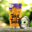 Trick Or Treat Ghost Dog Witch Boo Ghost Scary Pumpkin Trick Or Treat Halloween DNGB2606004Z Stainless Steel Tumbler