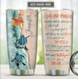 Personalized Will I Stand in Your presence Turtle Customized Tumbler